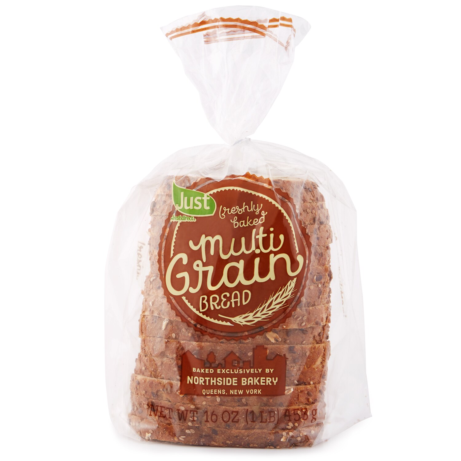 Just FreshDirect All-Natural Multigrain Bread 