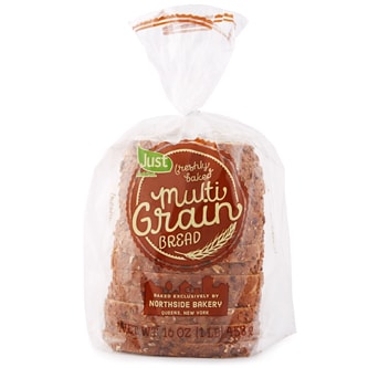 Just FreshDirect All-Natural Multigrain Bread 
