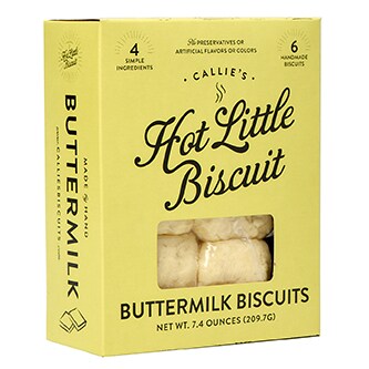 Callie's Hot Little Buttermilk Biscuits, Frozen