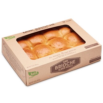 Just FreshDirect Fresh Mini Brioche Buns, image 2 of 3 slides