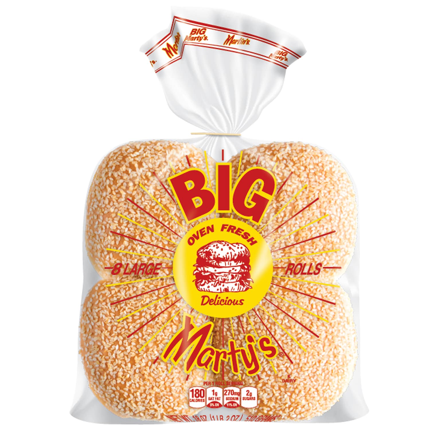 Martin's Big Marty's Large Rolls