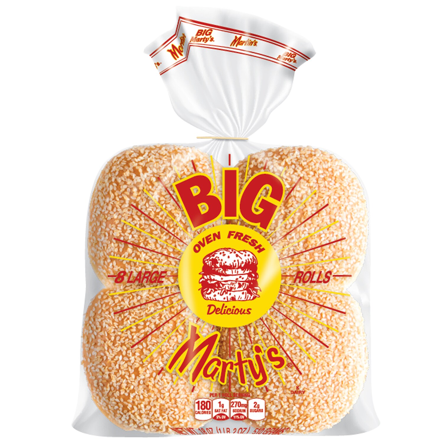 Martin's Big Marty's Large Rolls