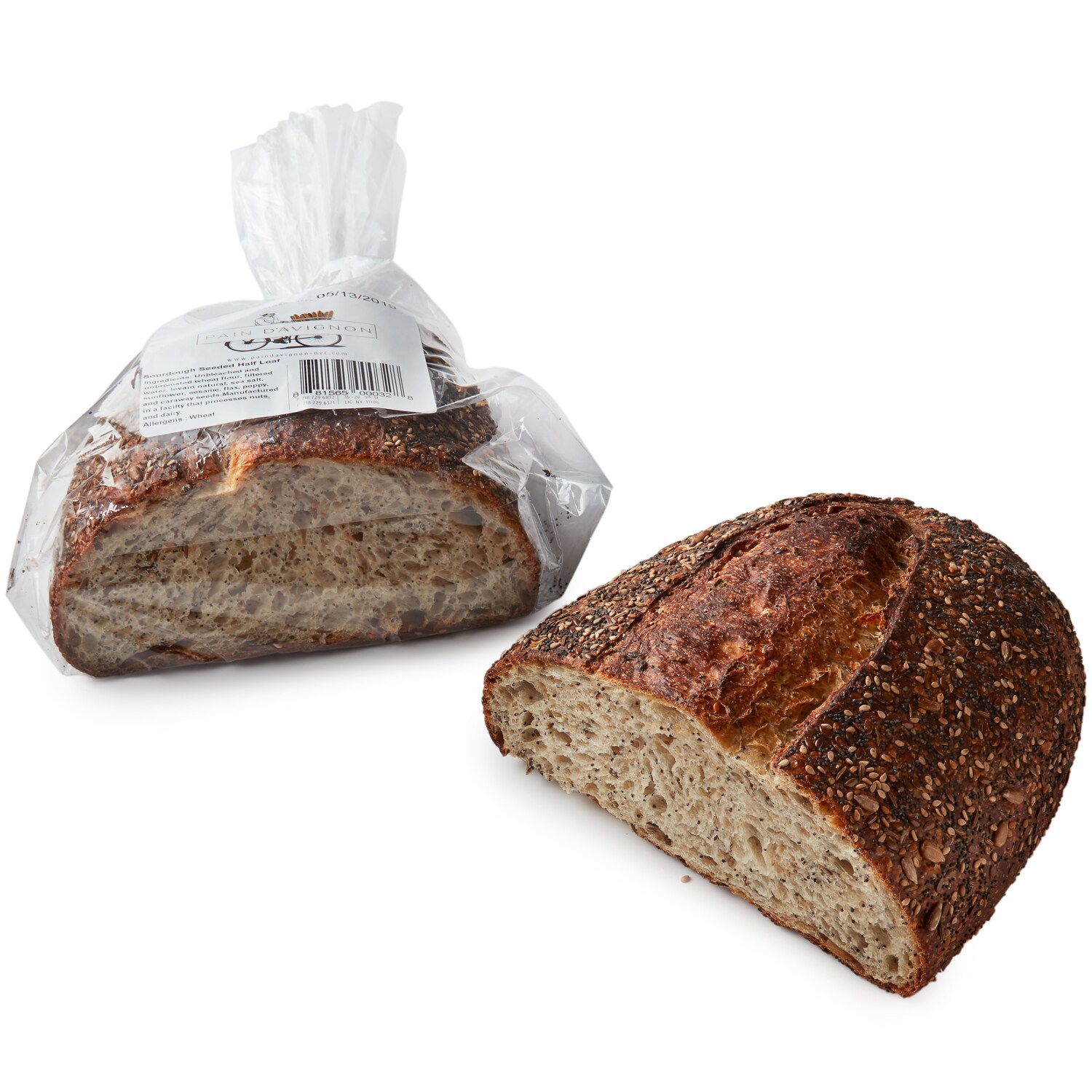Pain d'Avignon Seeded Sourdough Long Loaf