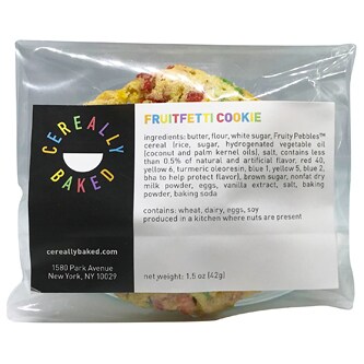 Cereally Baked Cookie, Fruitfetti, image 2 of 2 slides