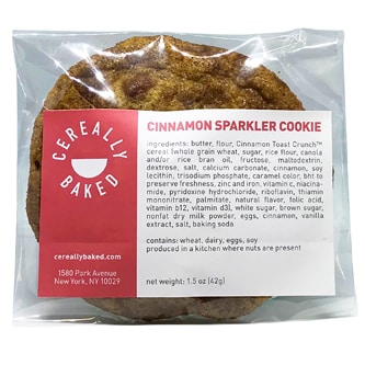 Cereally Baked Cookie, Cinnamon Sparkler, image 2 of 2 slides