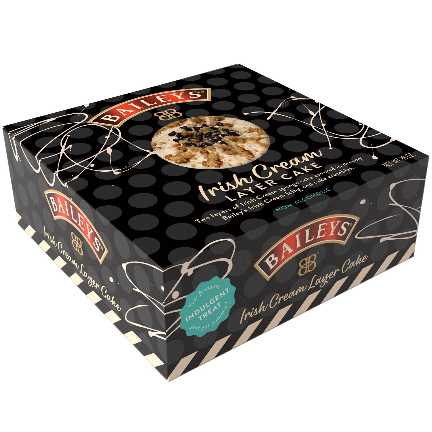 Baileys Irish Cream Layer Cake