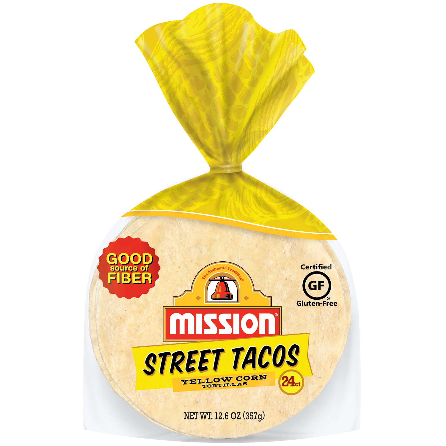Mission Street Tacos Yellow Corn Tortillas
