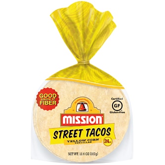 Mission Street Tacos Yellow Corn Tortillas