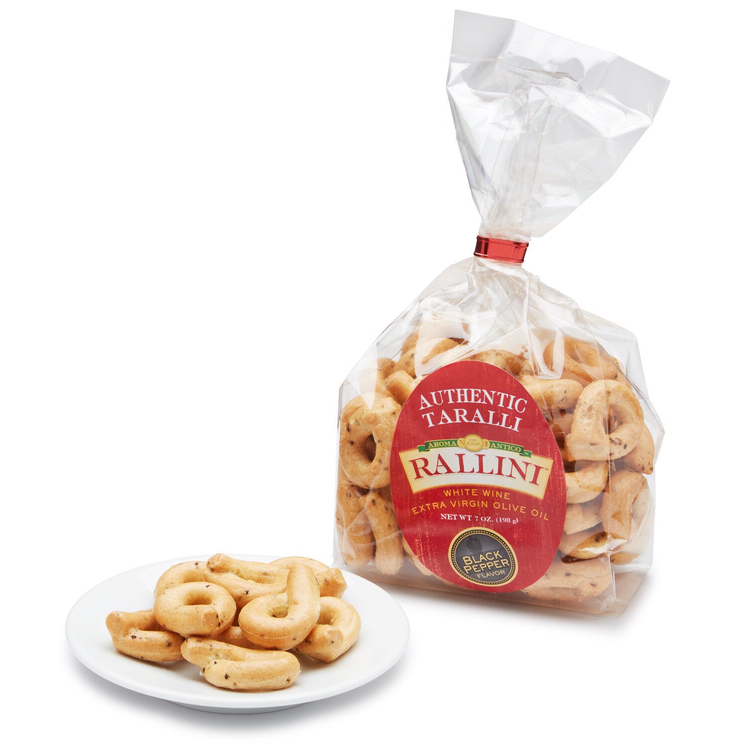 Rallini Authentic Taralli, Black Pepper
