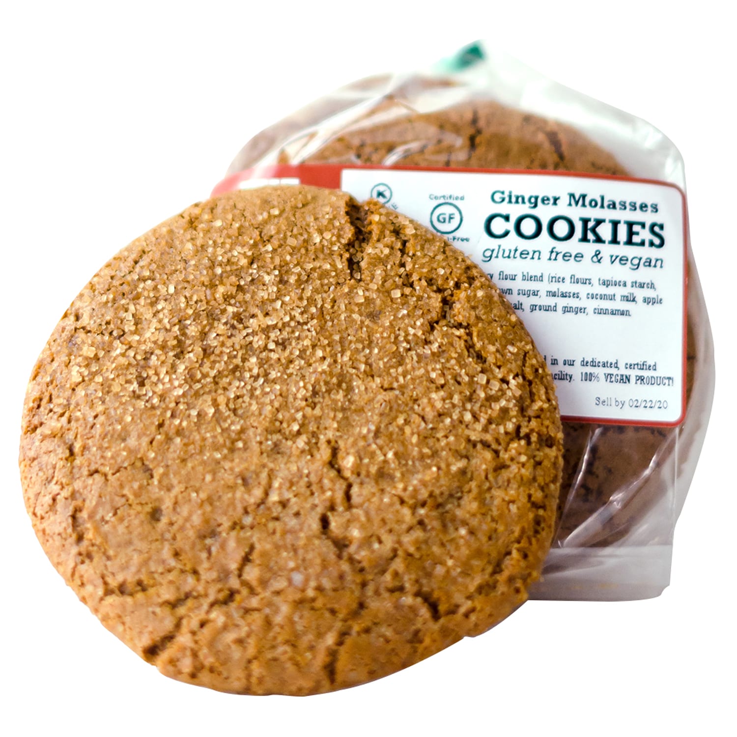 The Gluten Free Bakery Ginger Molasses Cookies