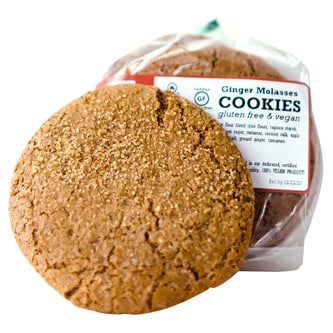 The Gluten Free Bakery Ginger Molasses Cookies