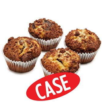Morrisons Muffins, Marble Crunch, Case