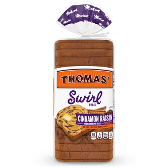 Thomas' Cinnamon Raisin Swirl Bread