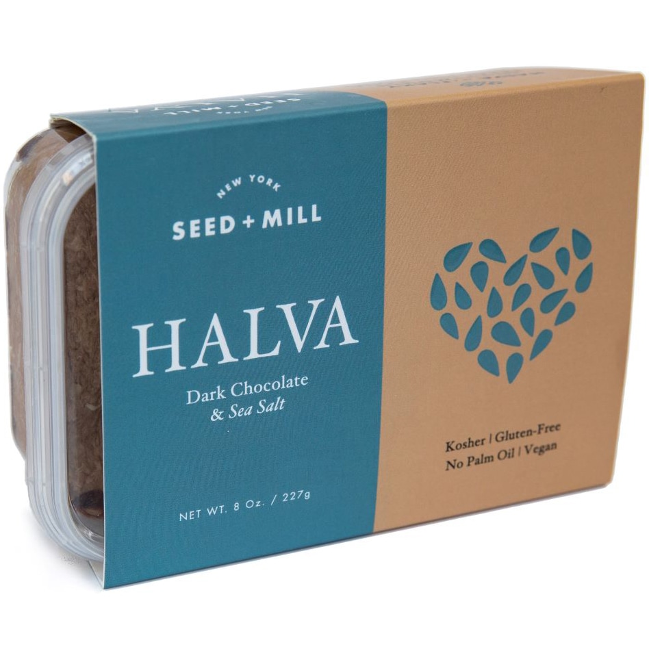 Seed + Mill Halva, Dark Chocolate & Sea Salt