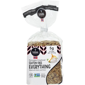 Sigdal Bakeri Norwegian Crispbread, Gluten Free Everything
