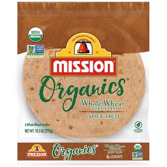 Mission Organic Whole Wheat Tortillas
