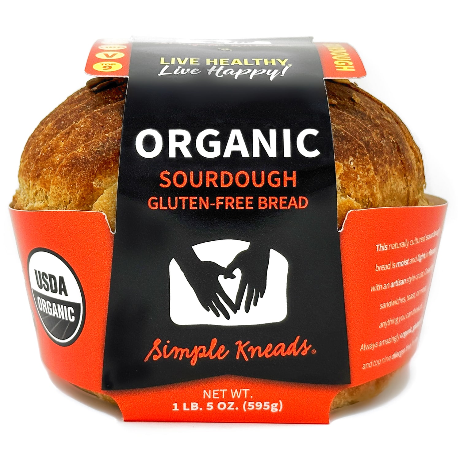 Simple Kneads Organic Gluten-Free Sourdough Bread