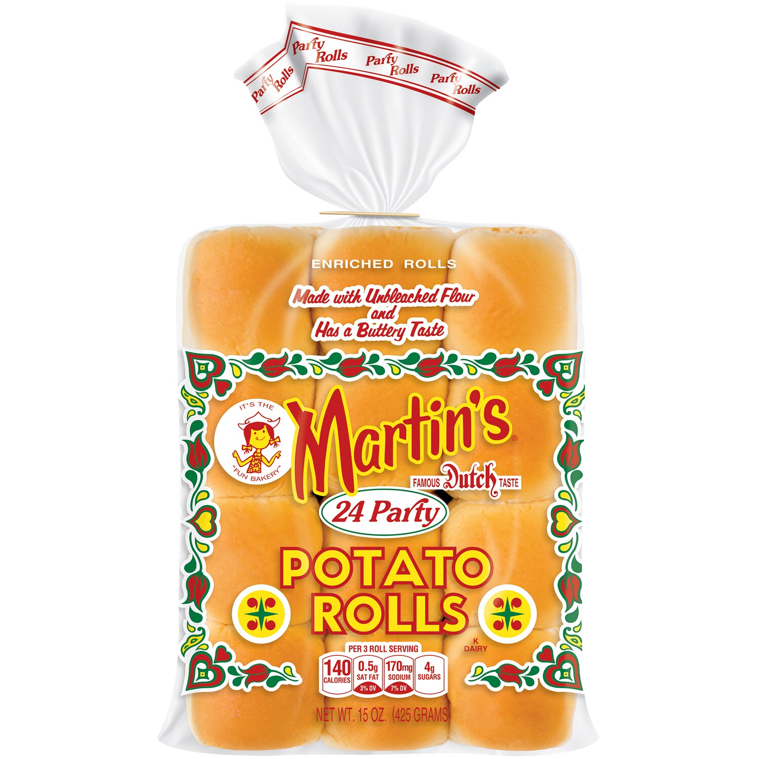 Martin's Potato Party Rolls