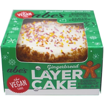 Abe's Vegan Gingerbread Cake, Frozen