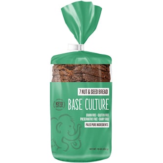 Base Culture 7 Nut & Seed Bread, Frozen