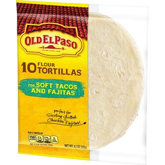 Old El Paso Flour Tortillas for Soft Tacos & Fajitas