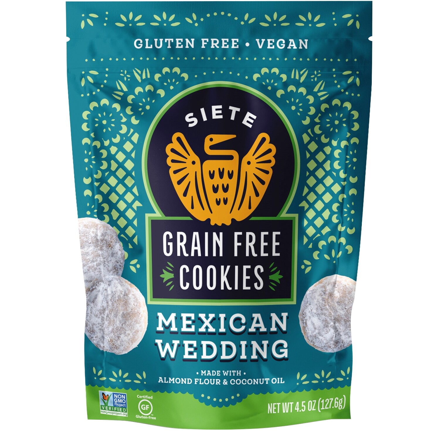 Siete Grain Free Cookies, Mexican Wedding