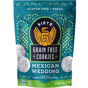 Siete Grain Free Cookies, Mexican Wedding