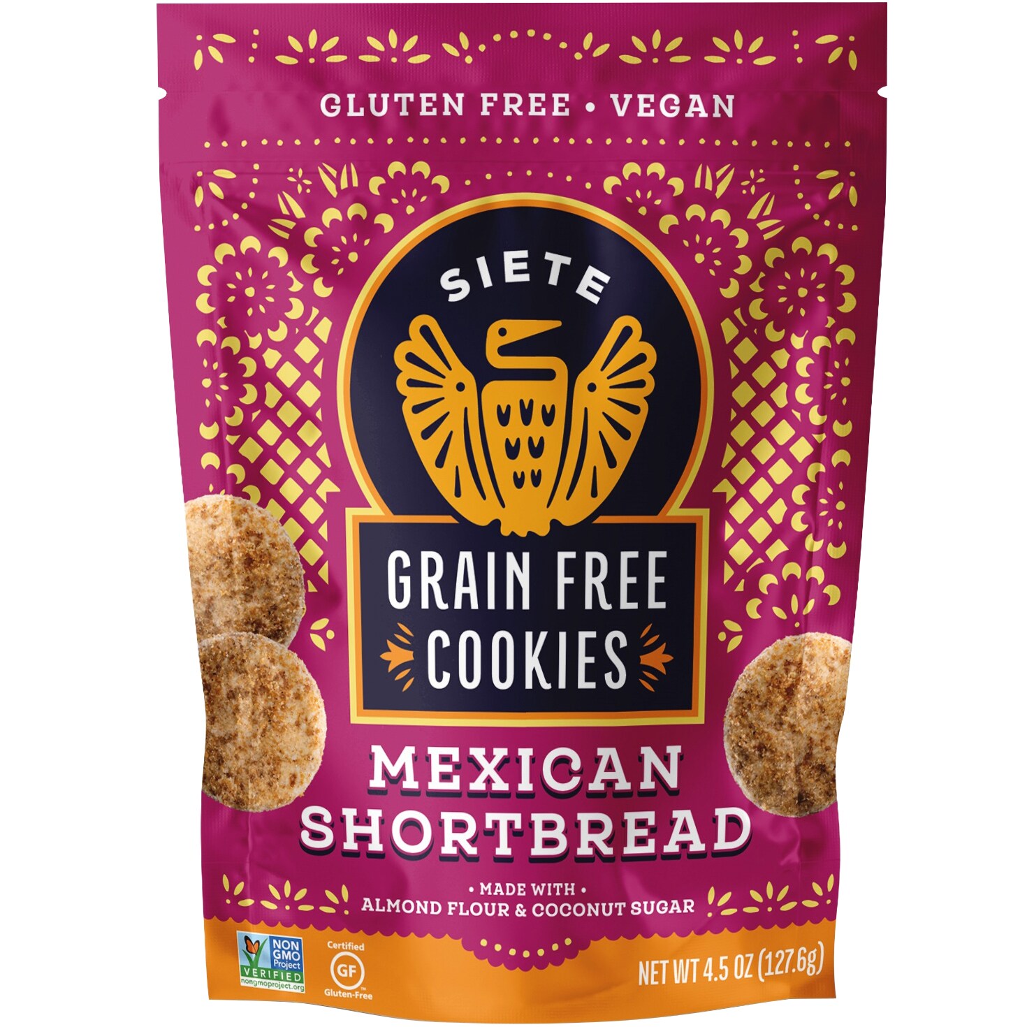 Siete Grain Free Cookies, Mexican Shortbread