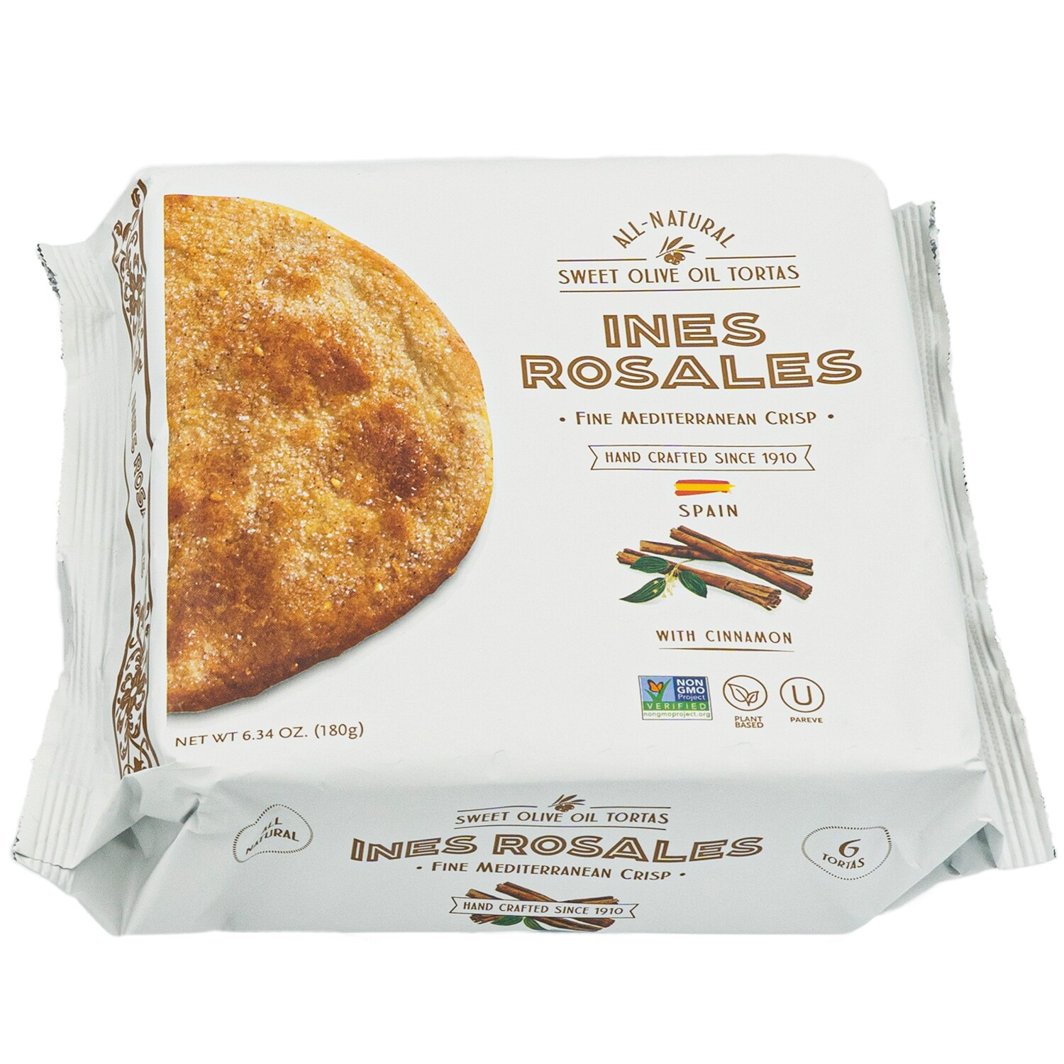 Ines Rosales Sweet Olive Oil Tortas, Cinnamon