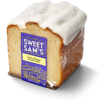 Sweet Sam's Pound Cake, Iced Lemon
