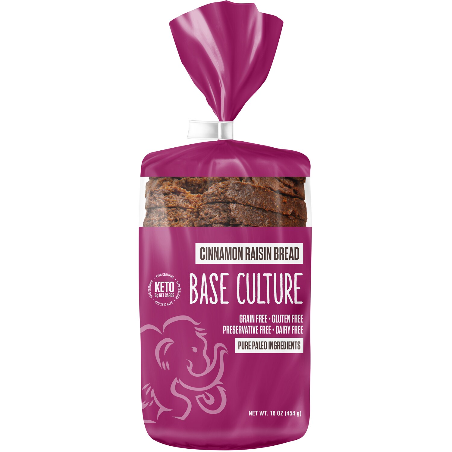 Base Culture Cinnamon Raisin Bread, Frozen