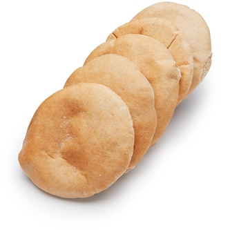 Brooklyn Mills Handcrafted Whole Wheat Pita Bread, Frozen