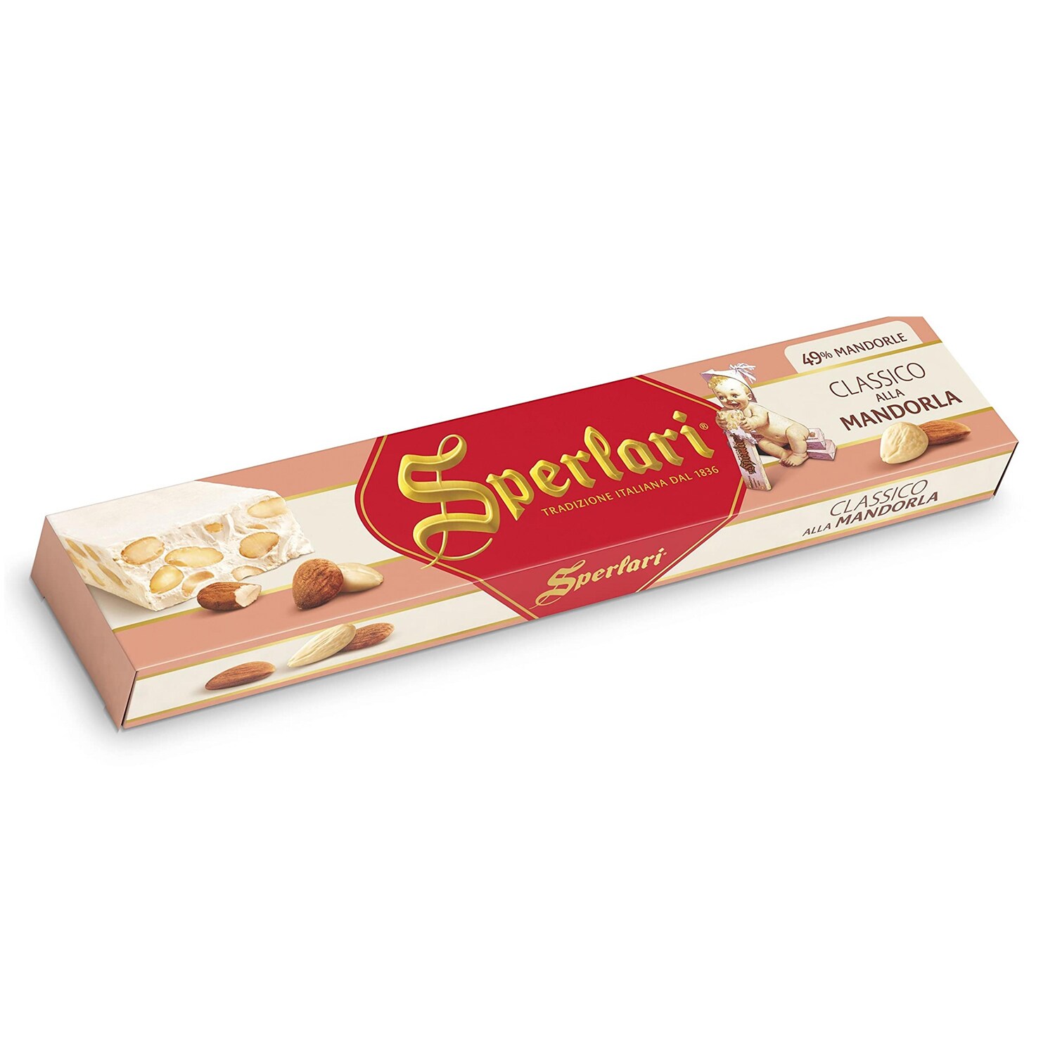 Sperlari Nougat Classic with Almonds