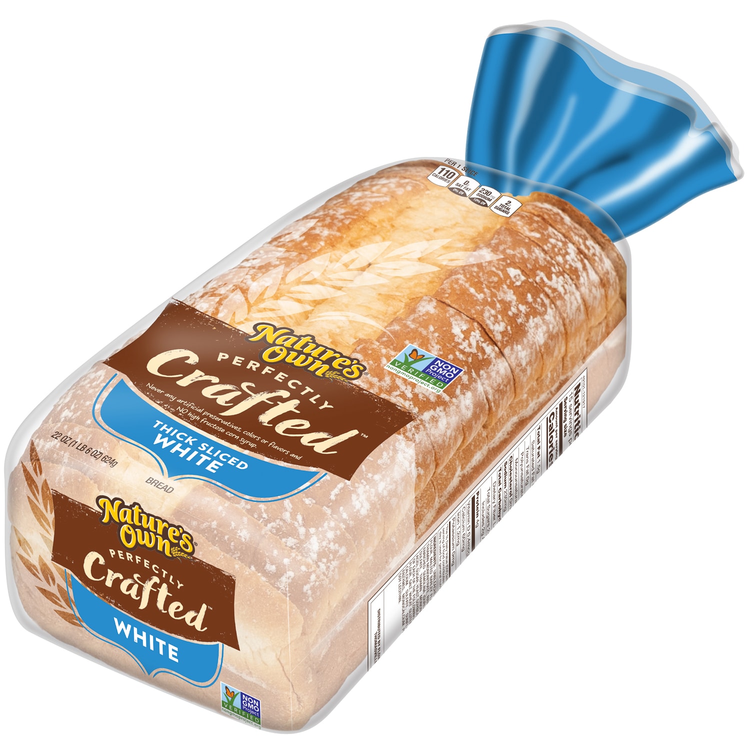 Nature's Own Perfectly Crafted Bread, Thick Sliced White