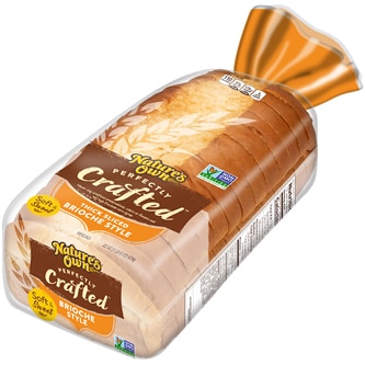 Nature's Own Perfectly Crafted Bread, Thick Sliced Brioche Style