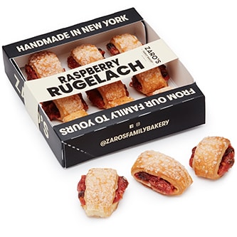 Zaro's Family Bakery Raspberry Rugelach, Frozen