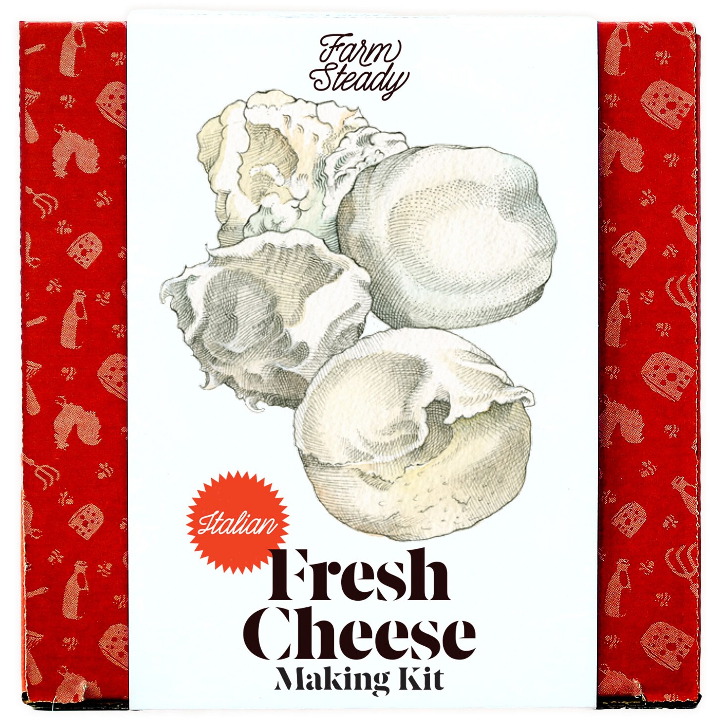 FarmSteady Italian Fresh Cheese Making Kit