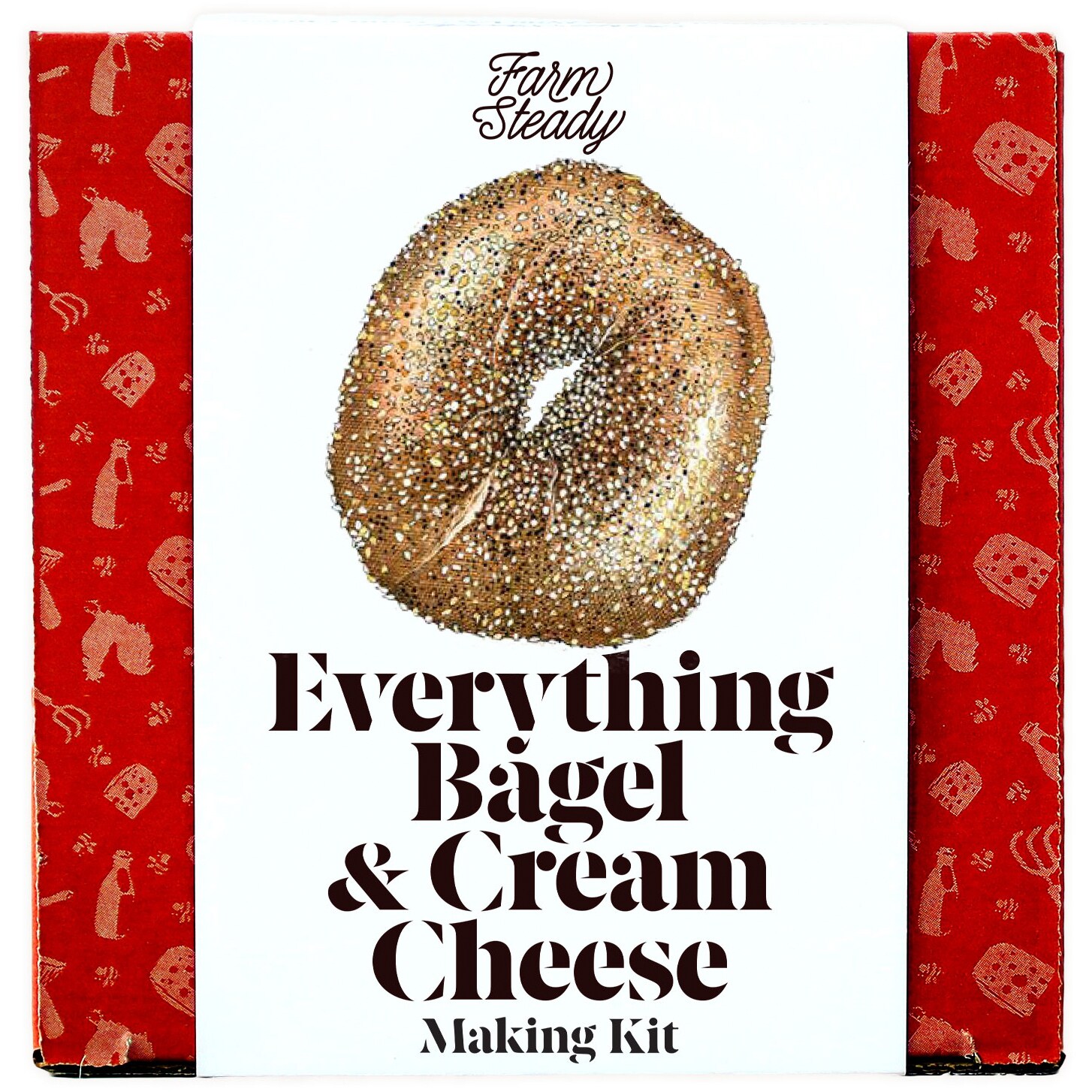 FarmSteady Everything Bagel & Cream Cheese Kit, image 1 of 2 slides