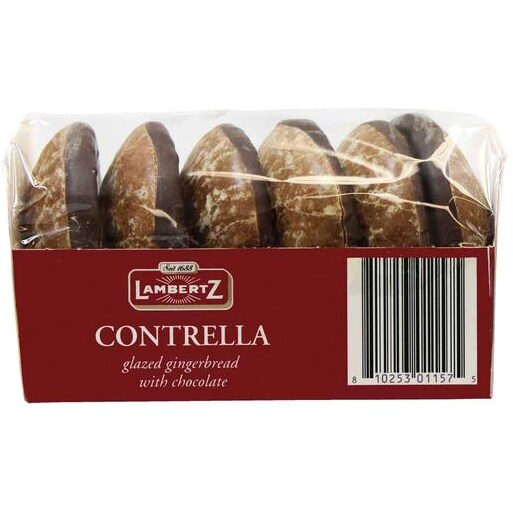 Lambertz Contrella Gingerbread Cookies with Chocolate