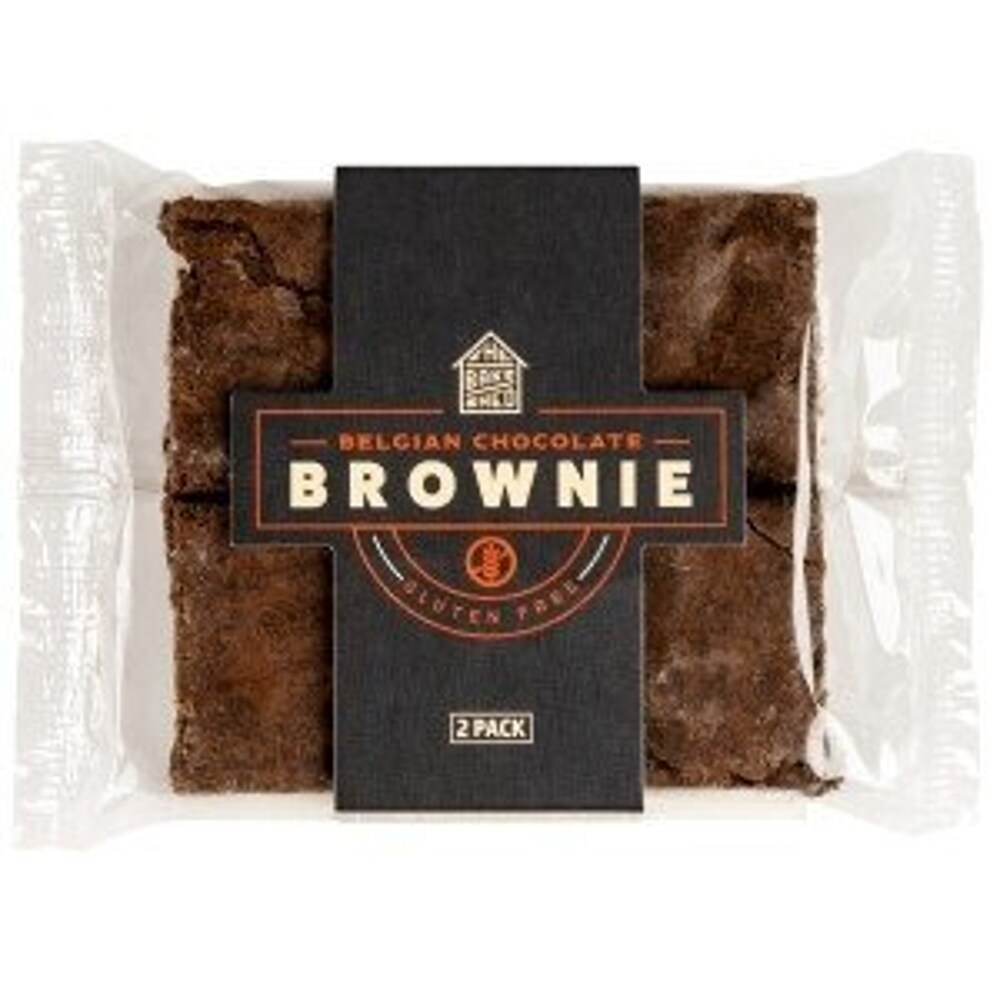 The Bake Shed Brownie, Belgian Chocolate, Frozen 