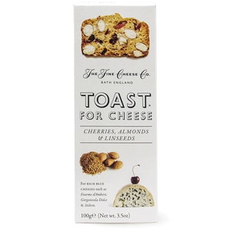 The Fine Cheese Company Toast for Cheese, Cherries, Almonds & Linseeds