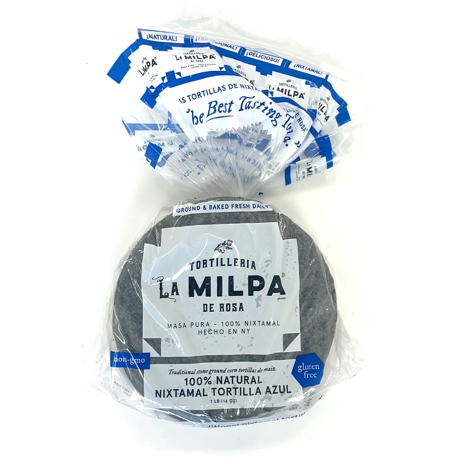 La Milpa De Rosa Nixtamal Tortillas Azul