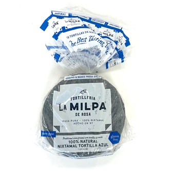 La Milpa De Rosa Nixtamal Tortillas Azul