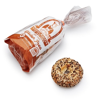 Utopia Bagels of New York Original Sunshine Gluten-Free Bagels, Everything, Frozen