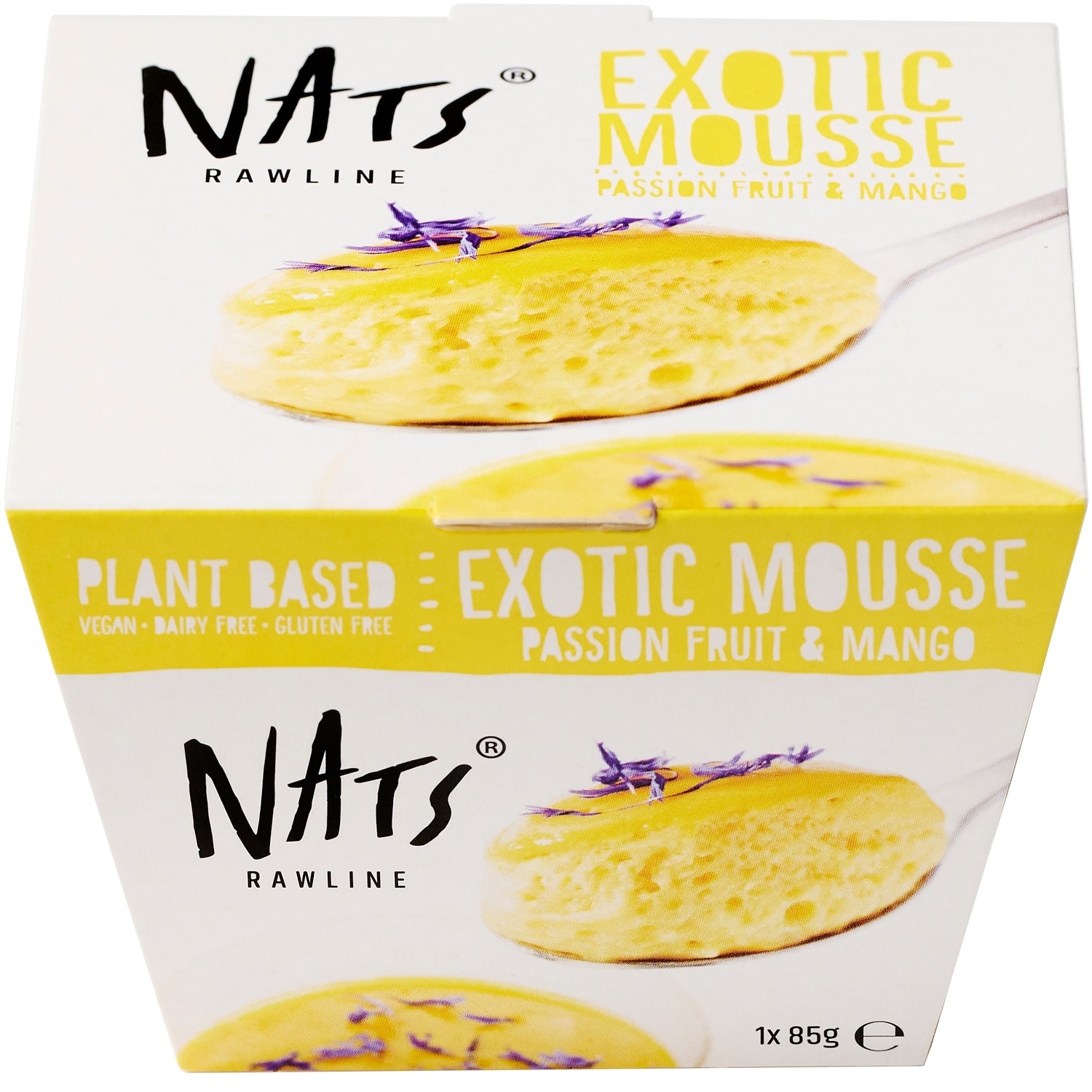 Nats Rawline Plant Based Mousse, Passion Fruit & Mango, Frozen