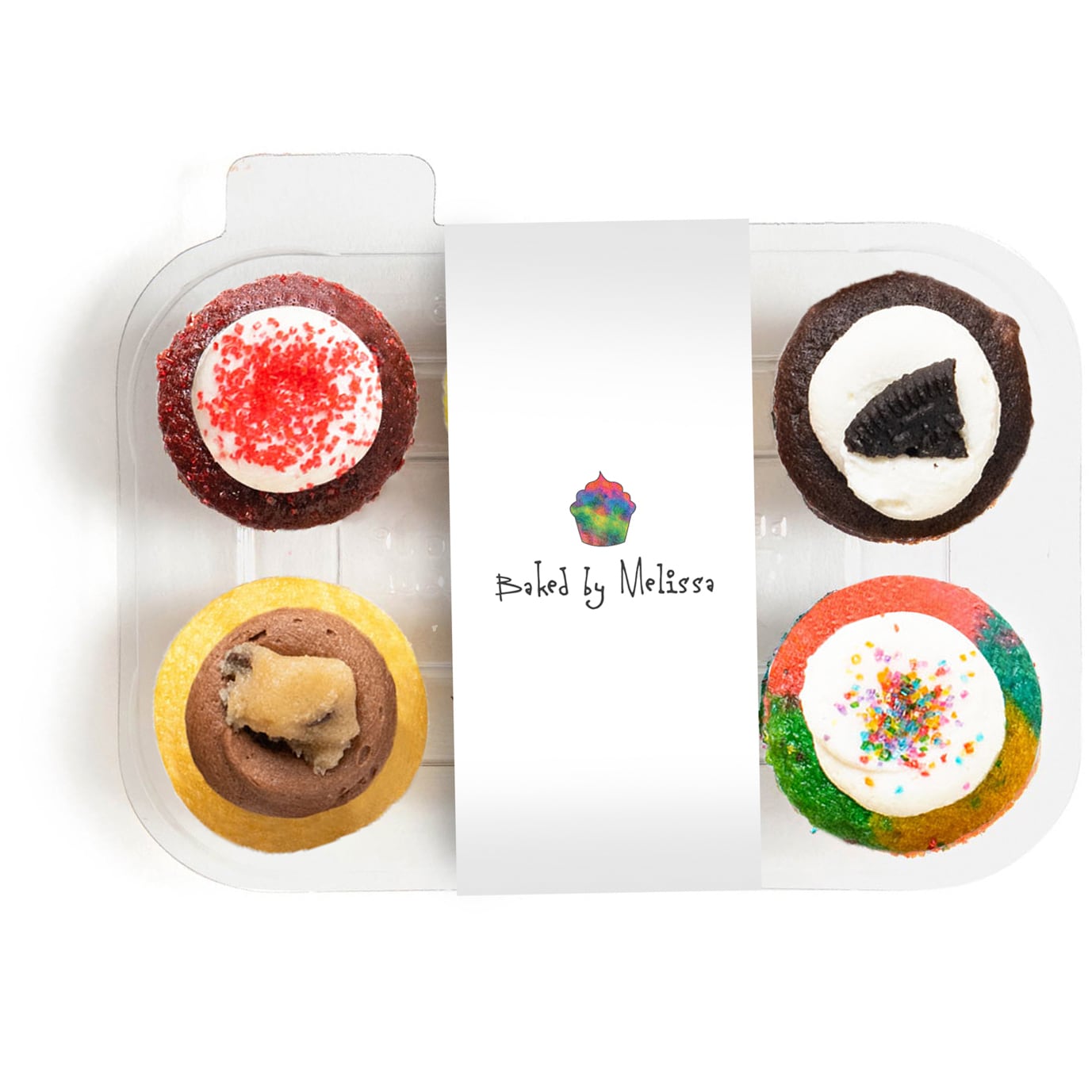 Baked by Melissa OMGF Gluten Free Mini Cupcake Assortment, Frozen  