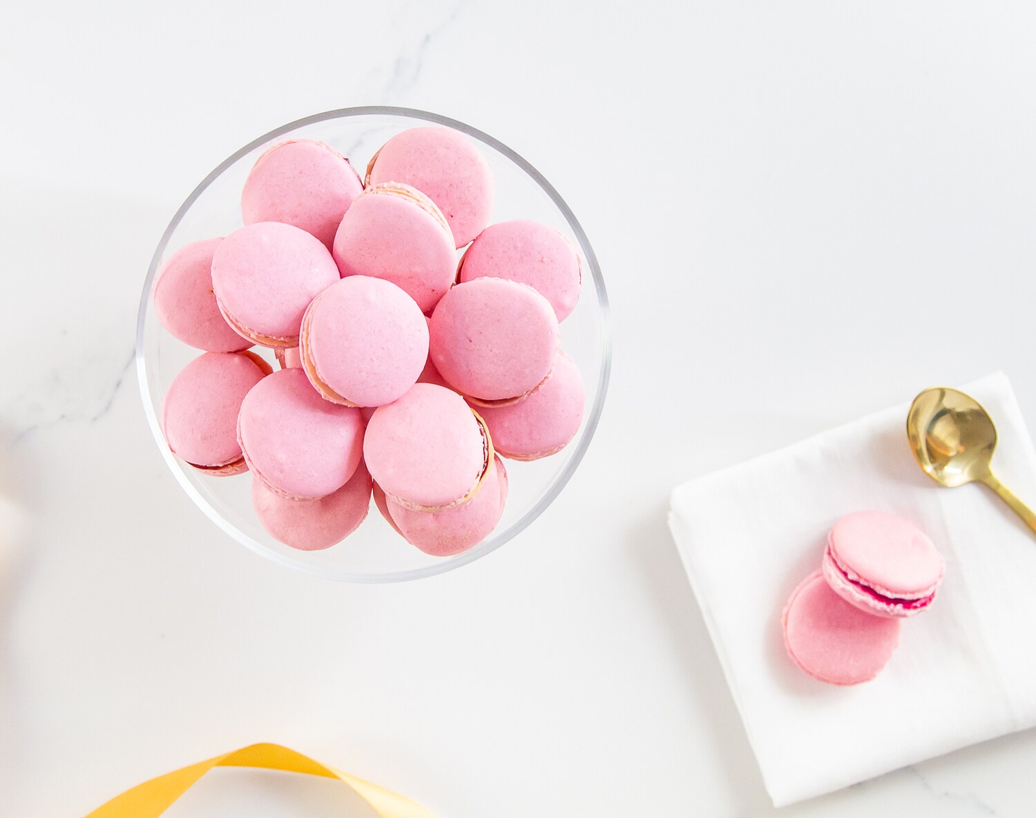 Red Velvet NYC French Macarons with Raspberry Preserves Kit