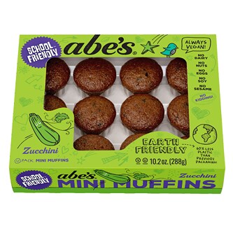 Abe's Zucchini Mini Muffins, Frozen