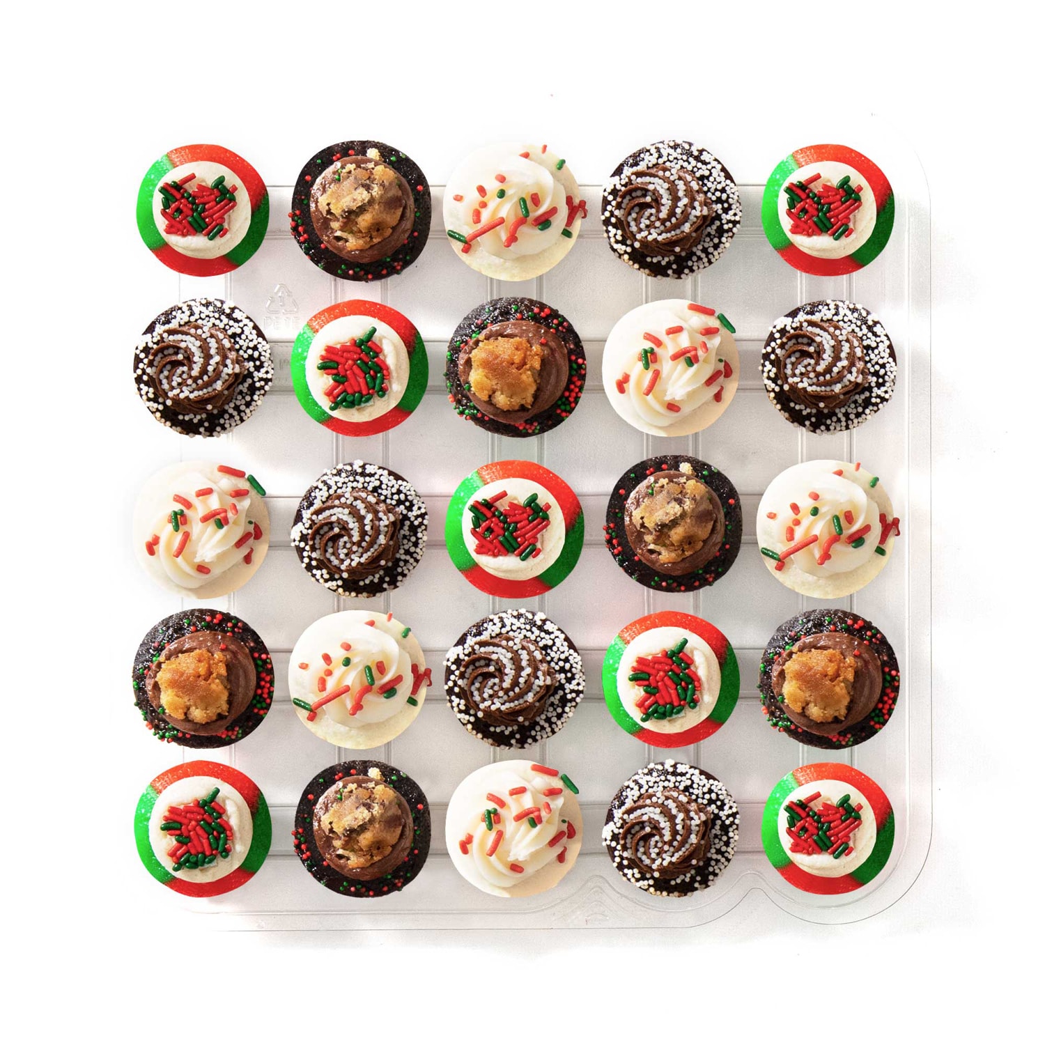 Baked by Melissa Christmas Gift Box Mini Cupcake Assortment, Frozen  