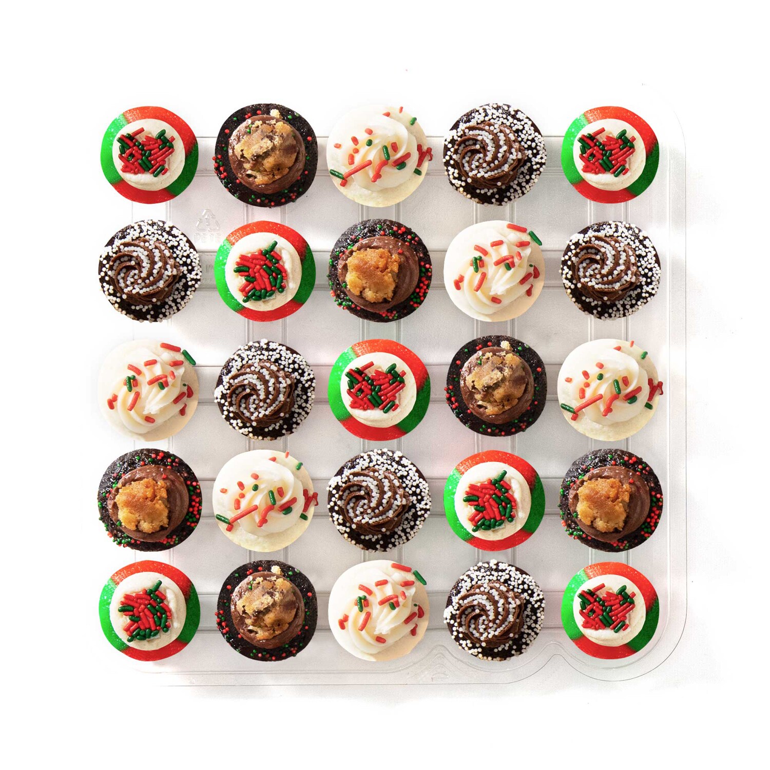 Baked by Melissa Christmas Gift Box Mini Cupcake Assortment, Frozen  